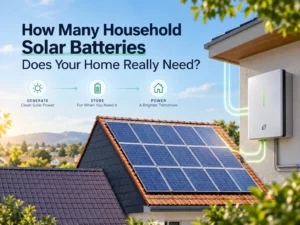 How Many Household Solar Batteries Does Your Home Really Need How Many Household Solar Batteries Does Your Home Really Need