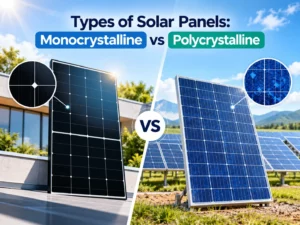 Types of Solar Panels Monocrystalline vs Polycrystalline Types of Solar Panels Monocrystalline vs Polycrystalline